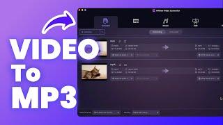 3 Steps to Convert Video to MP3 | HitPaw Video Converter Tutorial 2024