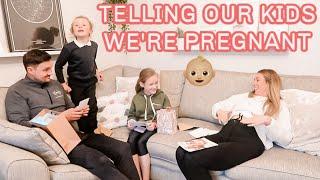 *EMOTIONAL* TELLING OUR KIDS WE'RE PREGNANT WITH BABY NO 3| Emma Nightingale