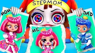 Digital Circus: Stepmom Pomni vs Mom Loolilalu! 32 DIYs for LOL OMG