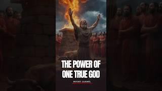 𝗧𝗵𝗲 𝗣𝗼𝘄𝗲𝗿 𝗼𝗳 𝗢𝗻𝗲 𝗧𝗿𝘂𝗲 𝗚𝗼𝗱 #bible #god #power #true #teaching #mountcarmel