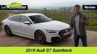Unterwegs im 2019 Audi S7 Sportback (349 PS) im Rheingau  | Fahrbericht | Review | POV | Test-Drive