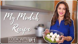 Madhuri Dixit making Ukadiche Modak | My Family Recipe | Madhuri Dixit Nene