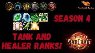 WoW - Season 4 Review Best Tanks and Healers - TWW Pre-Patch