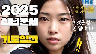 기토 일간 일주별 | 을사년 신년 운세 | 놀란 사주 2025년 운세