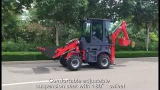 DIG-DOG China Construction Machinery Backhoe Loader BL350T