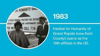 Habitat Kent's 40-year History