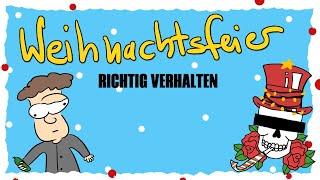 Richtig auf der Weihnachtsfeier / Firmenfeier verhalten [Tutorial] - Tommys lehrreiche Lehrfilme