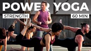 60 minute Power Yoga "Strength" with Travis Eliot