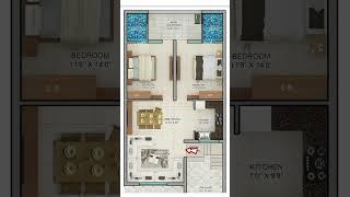  1500 sqft house plan  #housedesign #houseplan #homedesign #shorts #interiordesign #floorplan #home