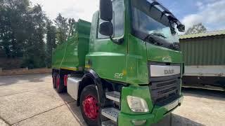 daf cf370 tipper sv15 nlr video