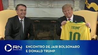 Encontro de Jair Bolsonaro e Donald Trump