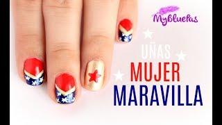 Uñas Mujer Maravilla - Mybluepas