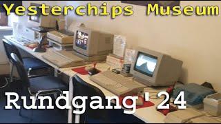 März 2024 - Rundgang durchs Yesterchips Heimcomputer- und Spielekonsolemuseum in Haingrund