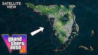 What a Satelite View of GTA 6's Map Could Look Like