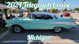 2024 Telegraph Cruise that covers about 15 miles. #classiccars #musclecar #carshows