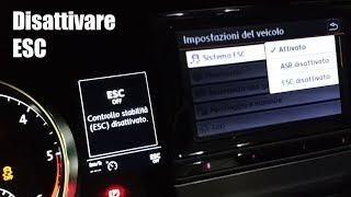 Disattivazione completa ESP (Controllo Trazione) su Volkswagen Golf 7