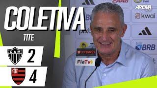 COLETIVA TITE | AO VIVO | Atlético-MG x Flamengo - Brasileirão 2024