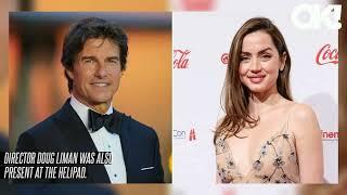 Tom Cruise and Ana de Armas Take Helicopter to London Together After Debunking Dating Rumors