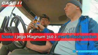 Szoko i jego CASE IH Magnum 310 z martinflashgordon