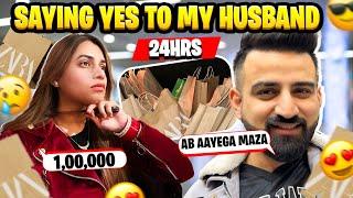 SAYING YES TO MY HUSBAND || 24Hrs⏰ || 5 Lakh Ka KHARCHA || RajatSwatiVlogs