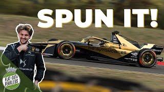 What happens when an average Joe drives a Formula E car?