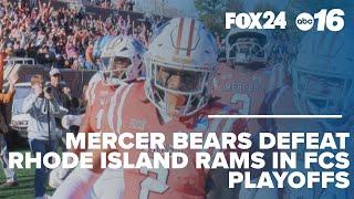 Mercer football advances to FCS quarterfinals with win vs Rhode Island