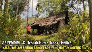 Pemberani ‼️ Puluhan Tahun Tinggal Menyendiri Di Gubuk Kecil Tengah Hutan Tanpa Listrik