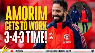 Amorim Takes Charge Of Man Utd's First Training Session: The Real Work Starts Now