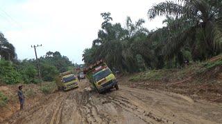 dutro gak mau nyerah, walau sudah di coba berkali kali ambles