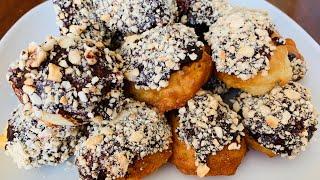 Easy donut recipe | Cea mai rapidă rețetă de gogoși | Самый быстрый рецепт пончиков