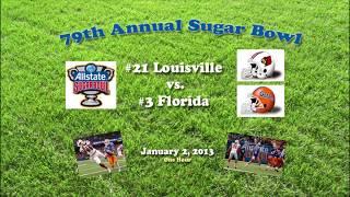 2013 Sugar Bowl (Louisville v Florida) One Hour