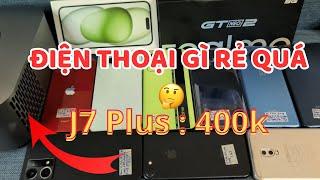 Điện Thoại Cũ Giá Rẻ Cấu Hình Cao Phần 21 | iphone sumsung xiaomi oppo máy chiếu