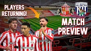 HUGE GAME! | Sunderland VS West Brom | MATCH PREVIEW