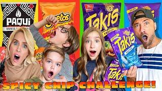 Last To Stop Eating SPICY CHIPS Wins MYSTERY PRIZE!!