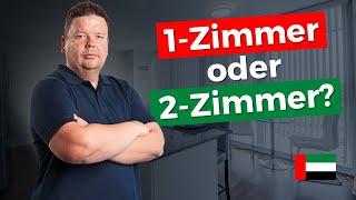 1-Zimmer oder 2-Zimmer-Wohnung - Was solltest du kaufen?