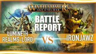 ITA BATTLEREPORT LUMINETH VS IRONJAWZ  4 EDIZIONE AOS