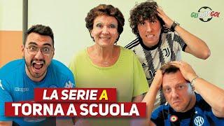 LA SERIE A TORNA a SCUOLA