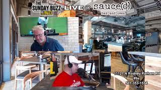 The Sunday Buzz with Bill Vickery LIVE from Sauced!