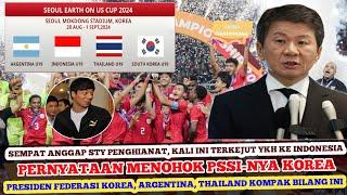  TERKEJUT TAK PERCAYA! PERNYATAAN RESMI PRESIDEN KFA KOREA USAI TIMNAS INDONESIA BAJAK YEOM KI HOON