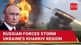 Ukrainians Flee As Putin's Forces Launch Surprise Offensive In Kharkiv | More Gains For Russia