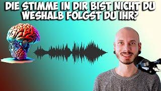 Die STIMME in dir bist nicht DU - Weshalb folgst du ihr? LEBE und höre nicht zu!