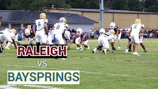 THURSDAY NIGHT FOOTBALL! : #7 Bay Springs(2A) vs #6 Raleigh(2A) || MS High School Football Week 1