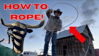 HOW TO ROPE LIKE A COWBOY!