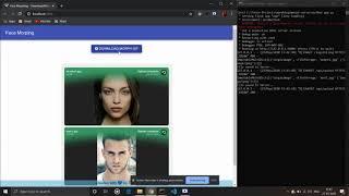 Face Morphing (Python + ReactJS)