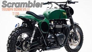 Triumph Bonneville T120 “Scrambler” by Thomis-Motorcycles