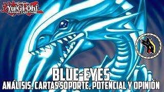 Yu-Gi-Oh! Blue-Eyes: Análisis, cartas de soporte, futuro y opinión