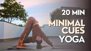 20 MIN MINIMAL CUES YOGA FLOW || Morning Twist Yoga Flow - Medium Twists (Beginner/Intermediate)