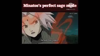 Minato's perfect sage mode (Minato vs Madara)