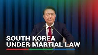 WATCH: South Korea President Yoon declares martial law | ABS-CBN News