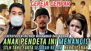 SUBHANALLAH, SETELAH DISKUSI DENGAN GURUNDA, VICTOR ANAK PENDETA TERDIAM DAN MENANGIS INGIN LOGIN